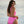 Load image into Gallery viewer, Woman walking on beach wearing a brright pink one piece swimsuit