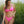 Load image into Gallery viewer, Woman wearing a Bambina Swim bright pink two piece bikini, ring detail, adjustable straps, tie back, mid coverage, high leg cut bottom
