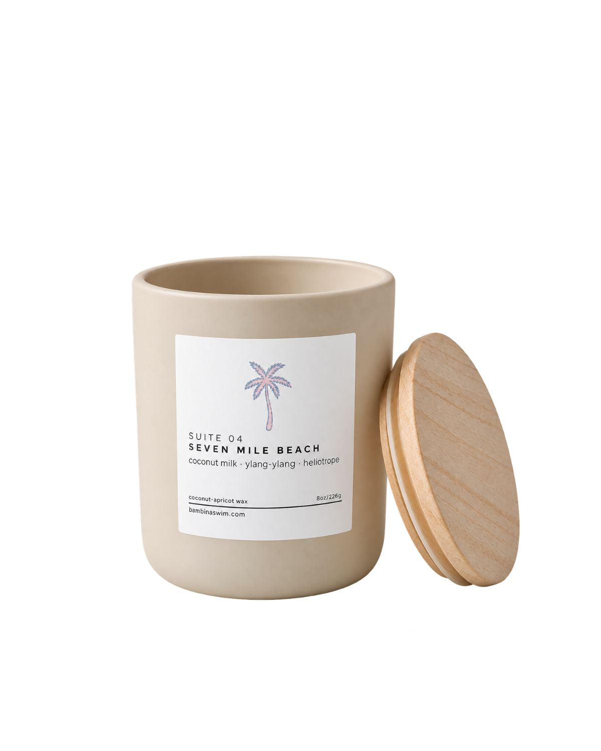 Suite 04: Seven Mile Beach Candle Clay Jar