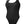 Load image into Gallery viewer, Ghost image of a women&#39;s one piece black swimsuit
