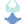 Halter top monokini, aqua on top with zipper, bottom navy blue and white stripe