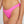 Load image into Gallery viewer, Close up of woman wearing a bright pink bikini bottom. Mid coverage bottom, high cut leg. 
