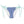 Tis side bikini bottom, navy blue and white stripes in middle and aqua color on sides